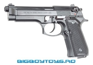 Cumpara replica airsoft Beretta M9 Full Metal (KJW) - BigBoyToys.RO
