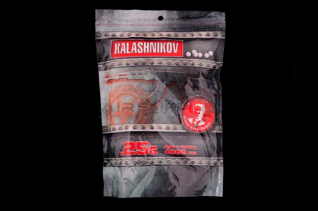 Cumpara replica airsoft Bile Kalashnikov 0.25g 4000buc